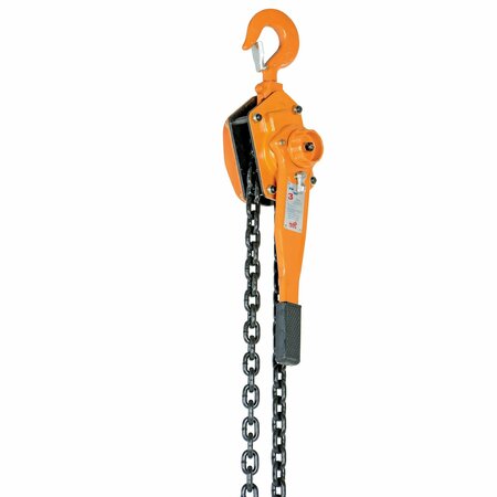 VESTIL Economy Lever Hoist, 6000 Load Capacity, 19 in Hook Opening ELH-60-20